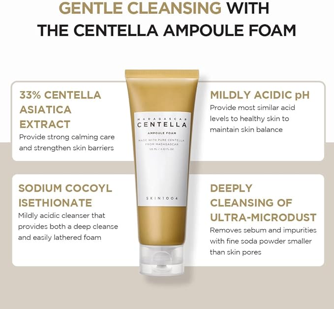 SKIN 1004 Madagascar Centella Ampoule Foam (125ml)